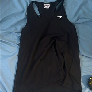 Meduim Gymshark Black Women's Tank Top